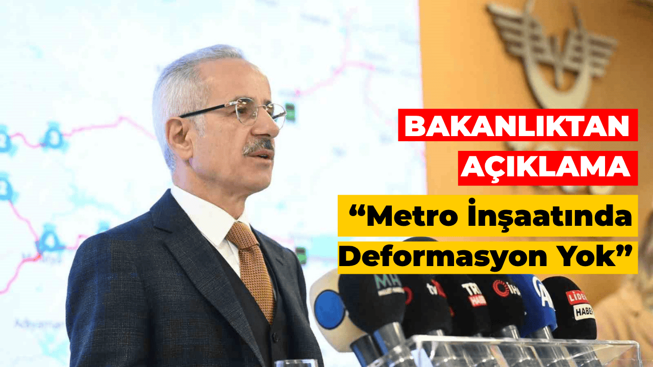 Bakan Uraloğlu’ndan Gebze’de Çöken Bina Açıklaması: “Metro İnşaatında Deformasyon Yok”