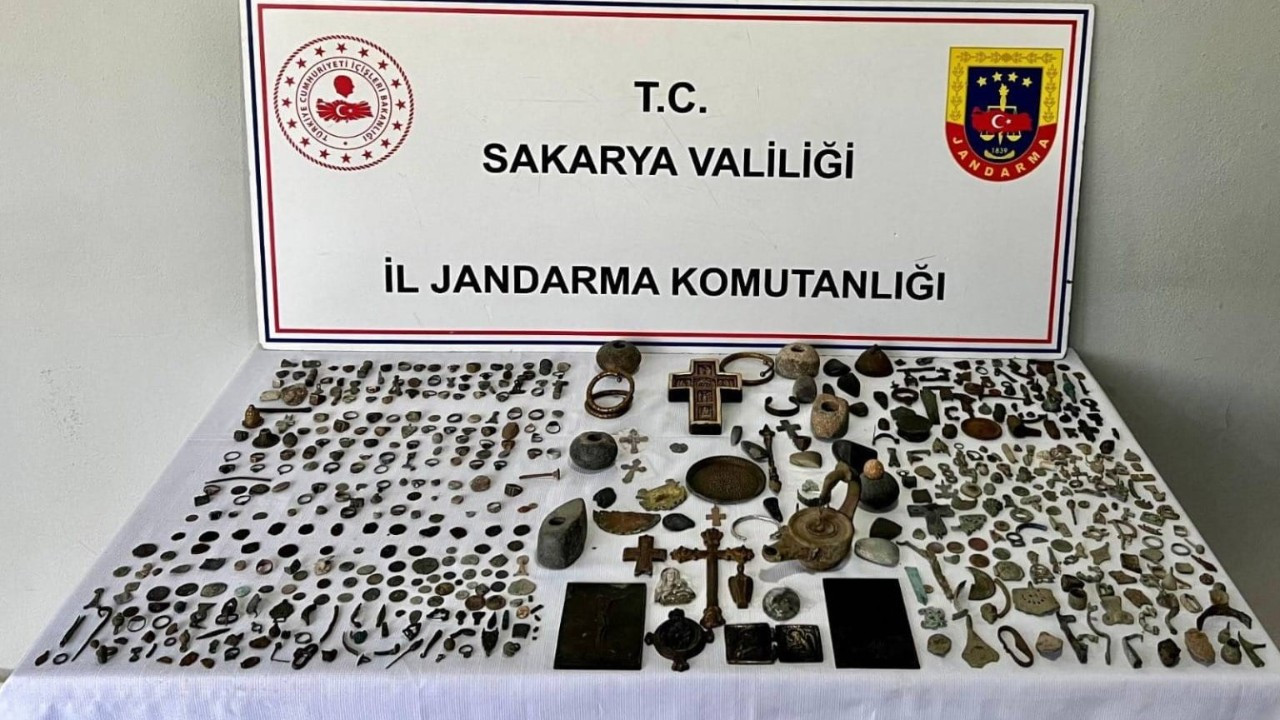 Sakarya'da Tarihi Eser Operasyonu