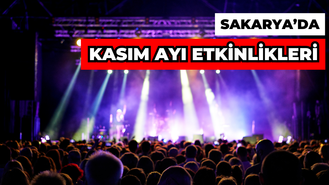 Sakarya'da Kasım Ayı Sanat Dolu