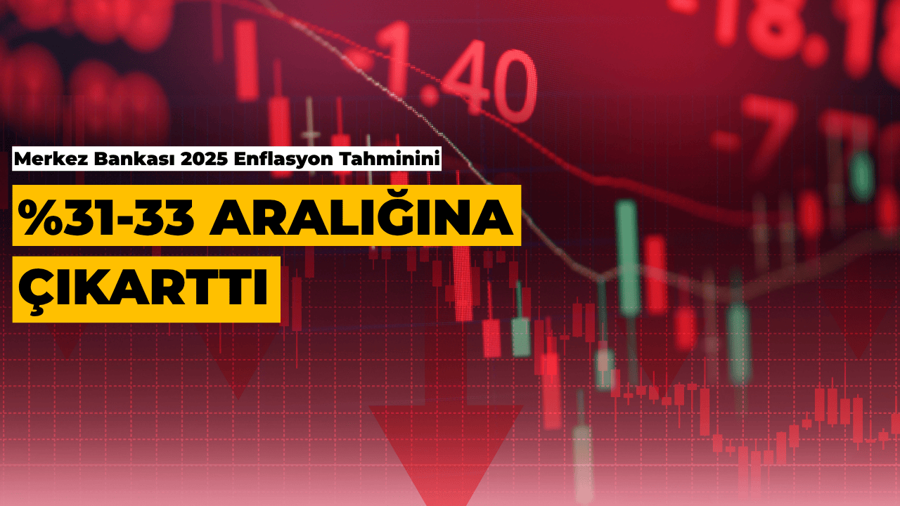 Merkez Bankası 2025 Enflasyon Tahminini %31-33 Aralığında Açıkladı