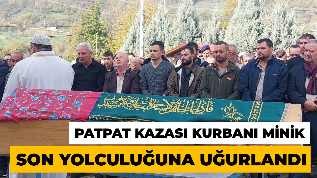 Akyazı Patpat Kazası Kurbanı Minik Eslem Son Yolculuğunda