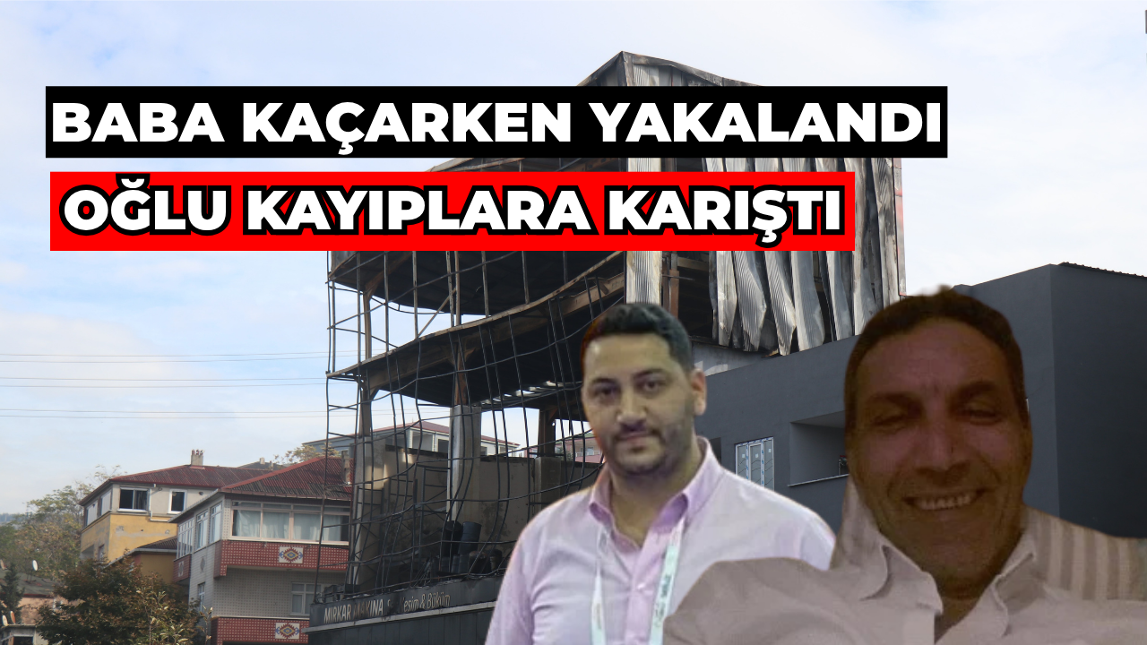 Baba Kaçarken Yakalandı, Oğlu Kayıplara Karıştı