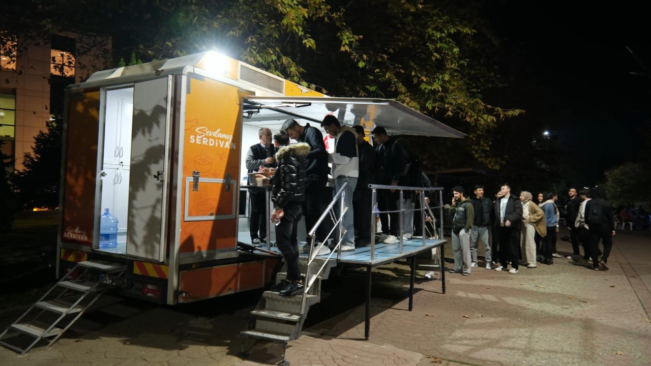 Serdivan’da Sınav Maratonuna Sıcak Bir Mola