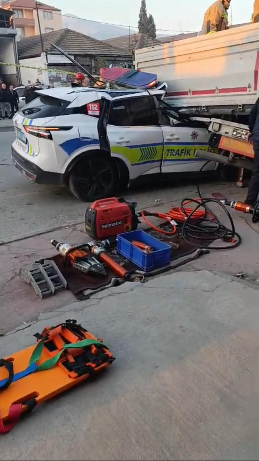 Trafik Kazasında Şehit Olan Trafik Polisinin Kimliği Belli Oldu - Sayfa 1