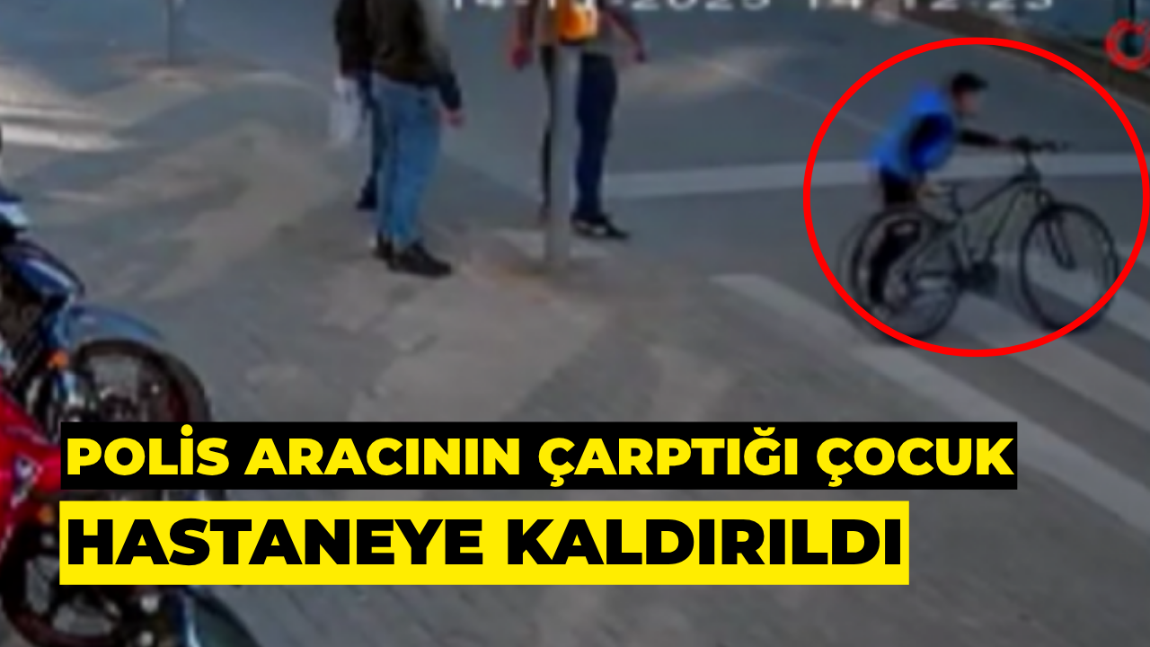 Bursa’da Polis Aracının Çarptığı Çocuk Hastaneye Kaldırıldı