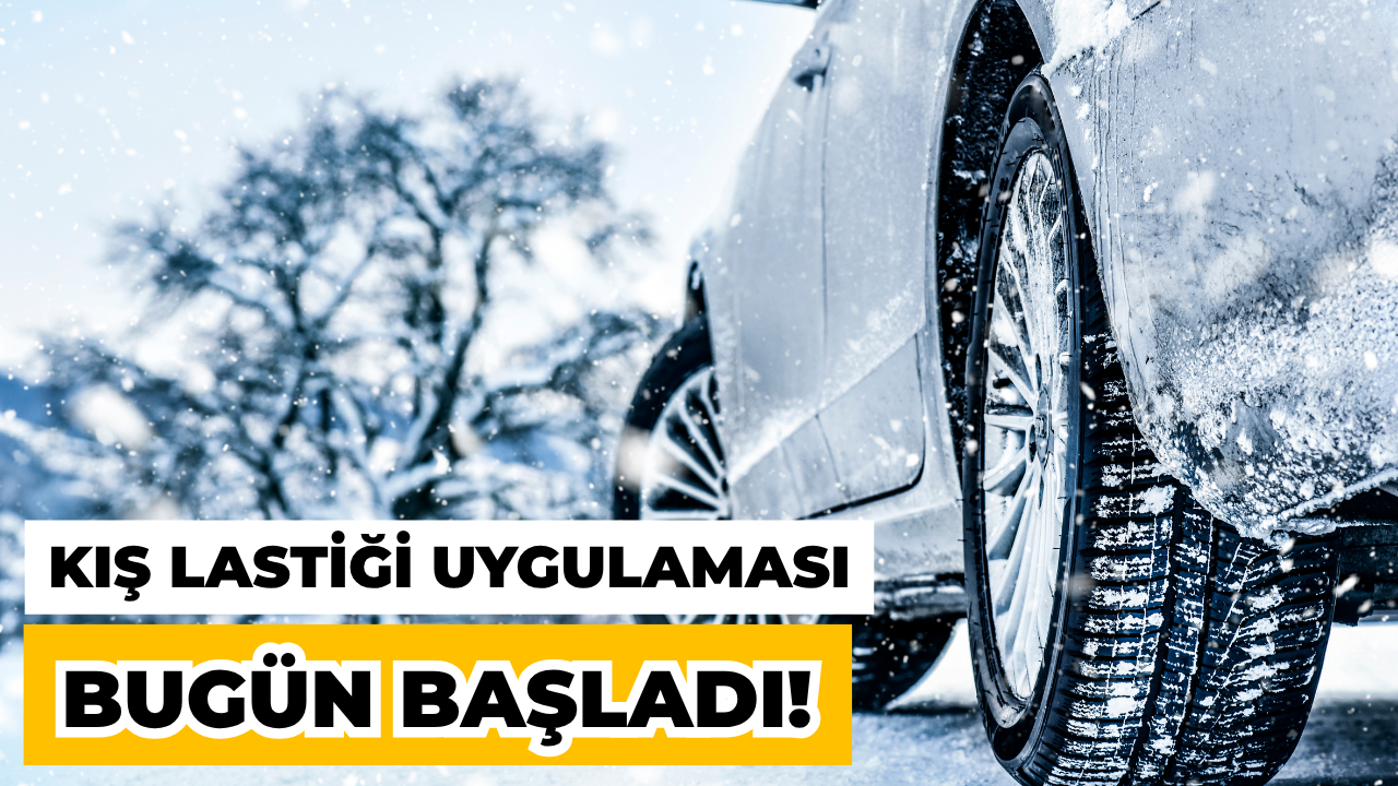 Kış Lastiği Zorunluluğu Başladı: Kimleri Kapsıyor, Cezası 5.856 TL