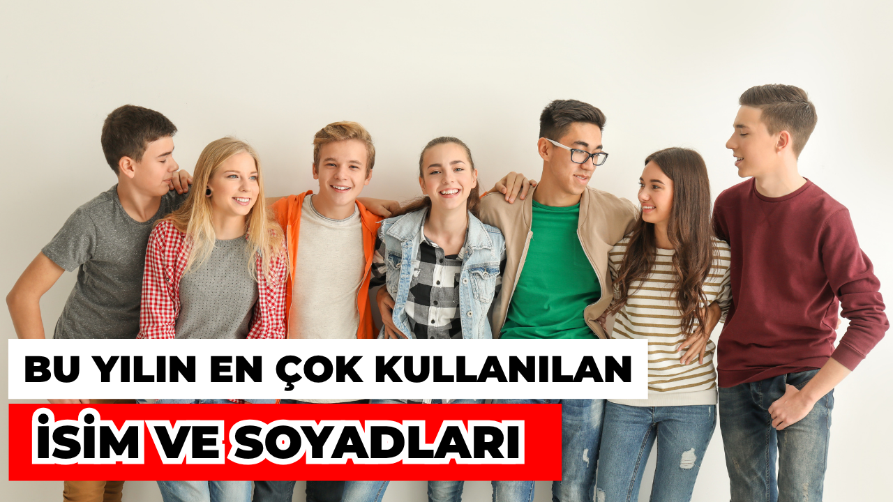 Türkiye'nin En Yaygın İsim ve Soyadları Açıklandı