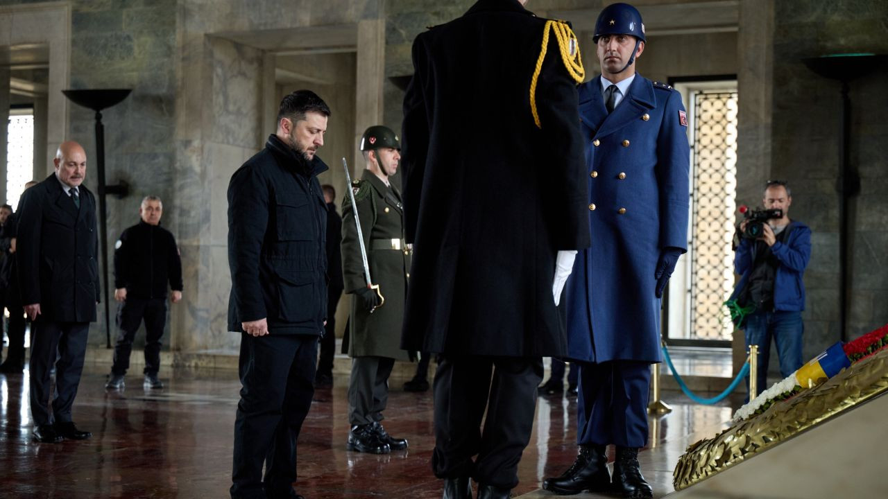 Ukrayna Devlet Başkanı Zelenskiy’den Anıtkabir Ziyareti - Sayfa 4