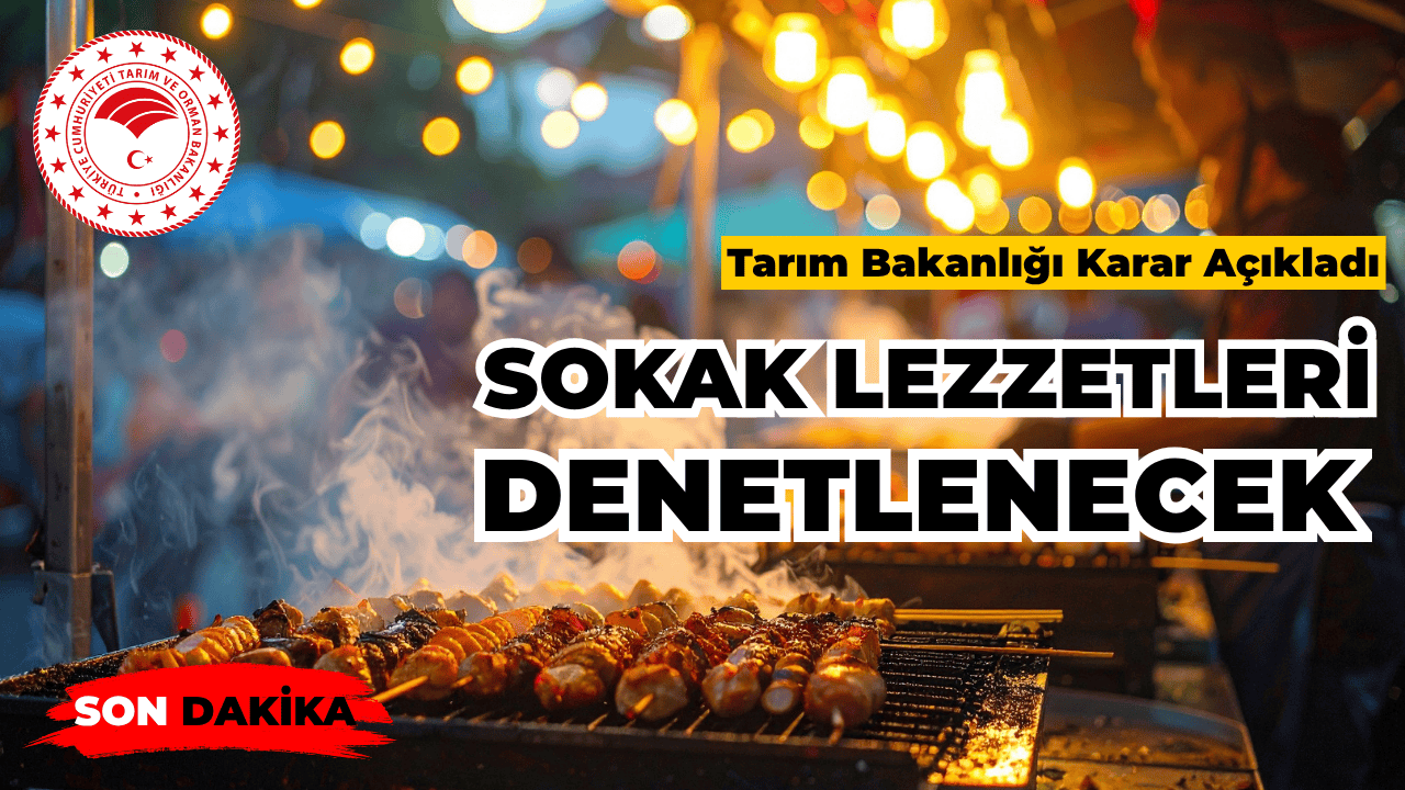 Tarım Bakanlığı Sokak Lezzetlerine Denetim Başlattı