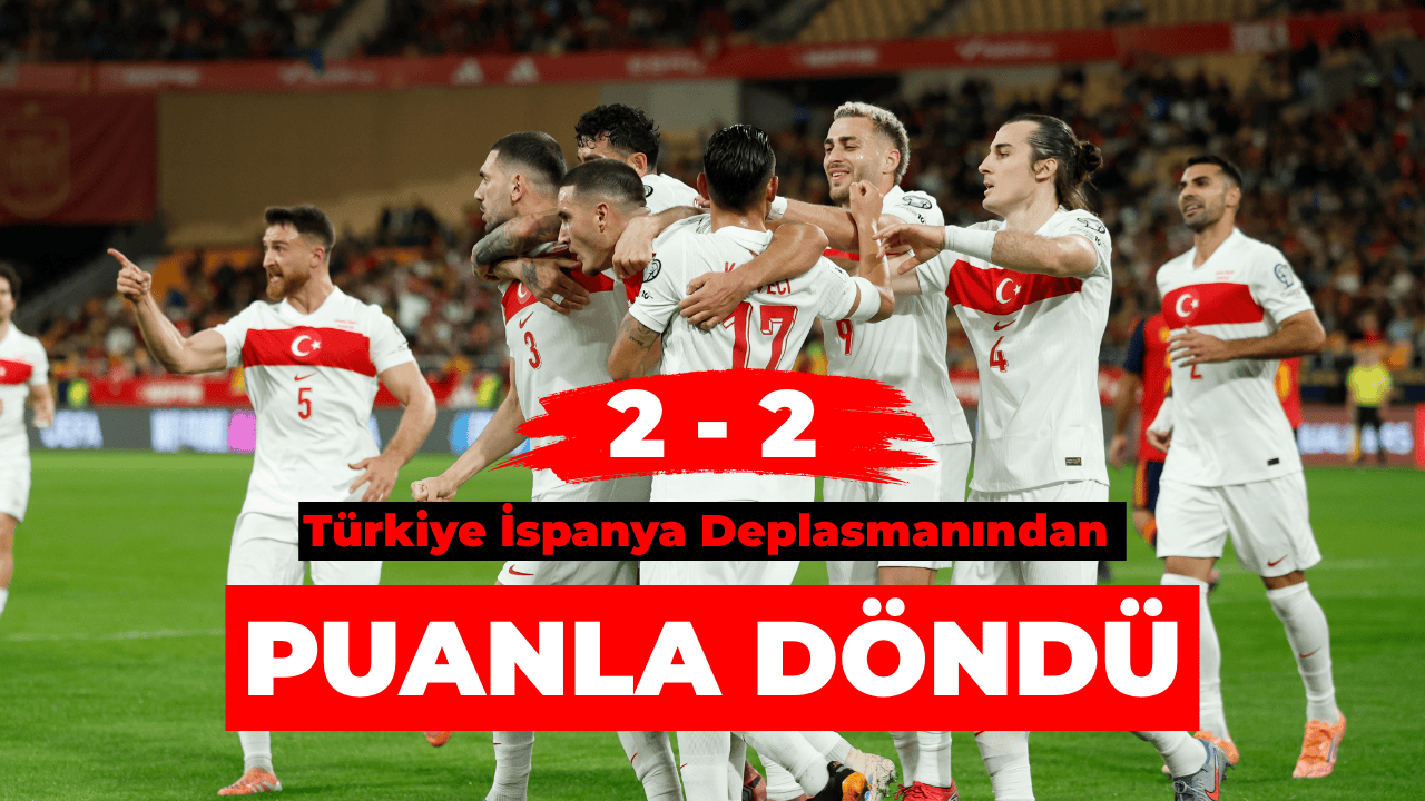 Türkiye İspanya Deplasmanından Puanla Döndü
