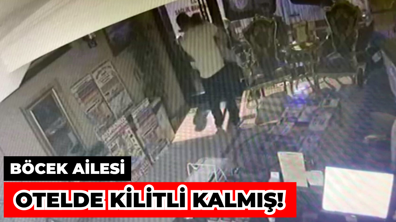 Fenalaşan Aile Kilitli Kapıyı Kırmaya Çalışmış