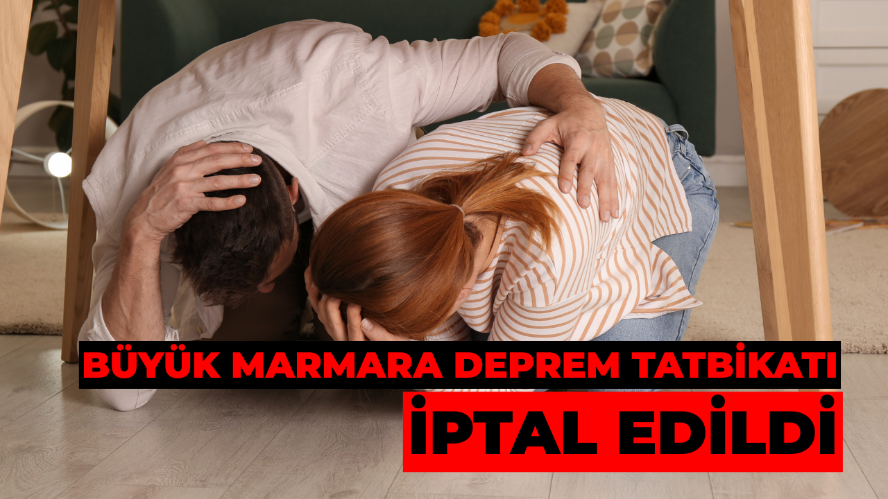 26 Kasım’da Yapılacak Olan Büyük Marmara Deprem Tatbikatı İptal Edildi