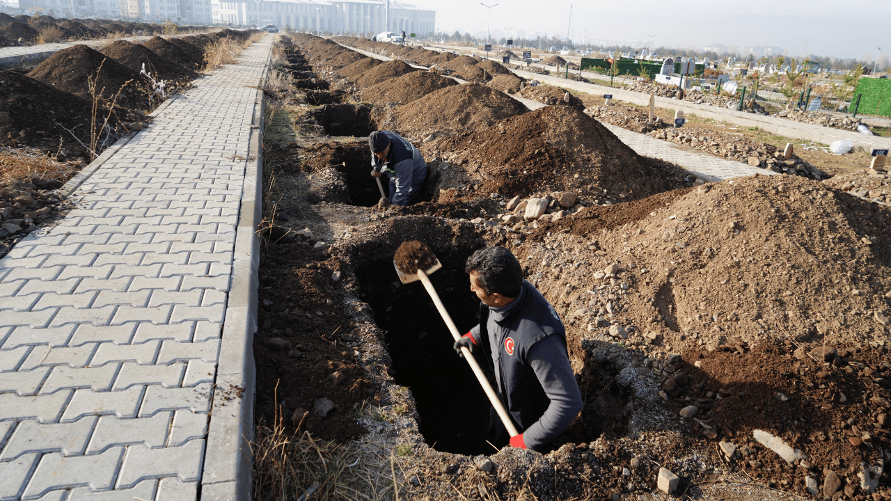 Erzurum’da Kış Öncesi Mezar Hazırlığı: Donmadan Yüzlerce Çukur Açıldı - Sayfa 4