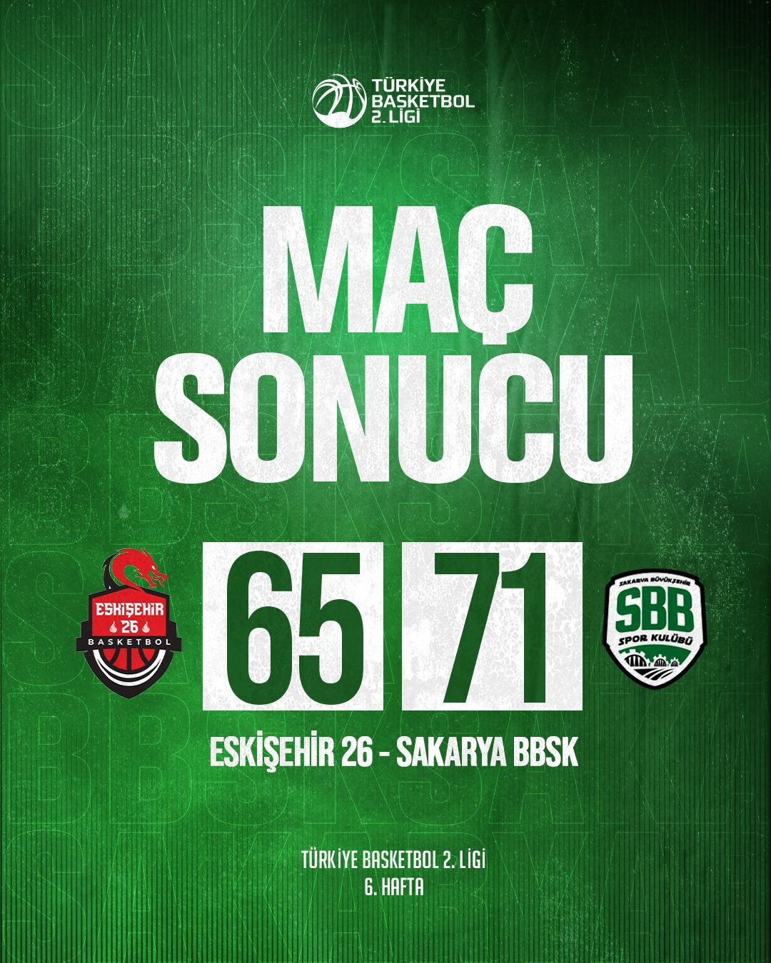 Büyükşehir’in devleri Eskişehir deplasmanından namağlup döndü: 65-71 - Sayfa 2