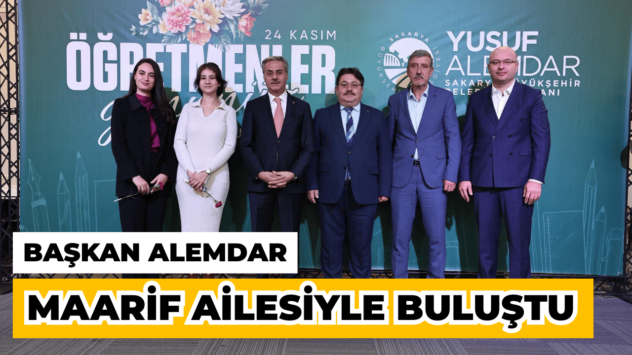 Başkan Alemdar maarif ailesiyle buluştu