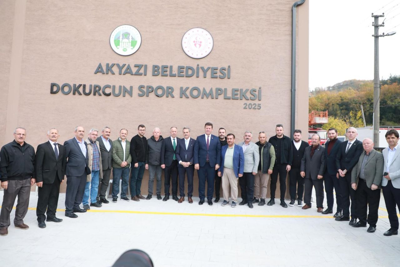 Akyazı Belediyesi Dokurcun Spor Kompleksi açıldı - Sayfa 12