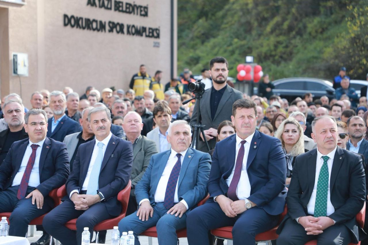 Akyazı Belediyesi Dokurcun Spor Kompleksi açıldı - Sayfa 14