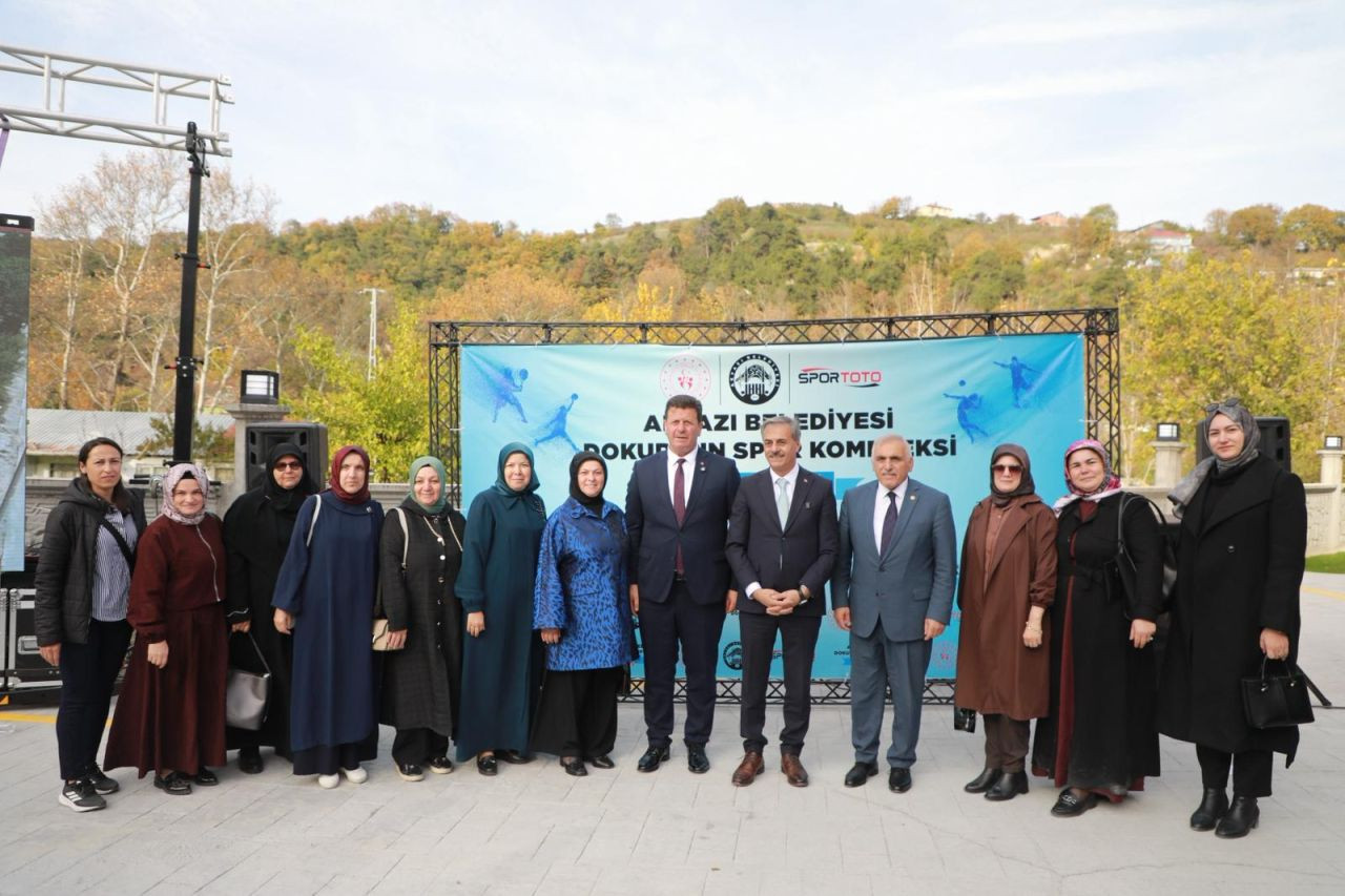 Akyazı Belediyesi Dokurcun Spor Kompleksi açıldı - Sayfa 9