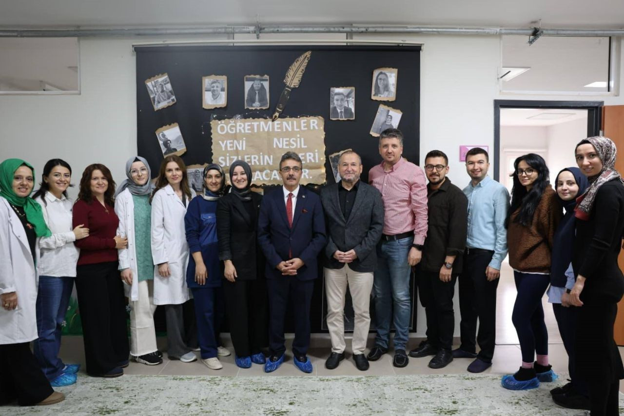 BAŞKAN ŞENOL DİNÇ ÖĞRETMENLER GÜNÜNÜ KUTLADI - Sayfa 9