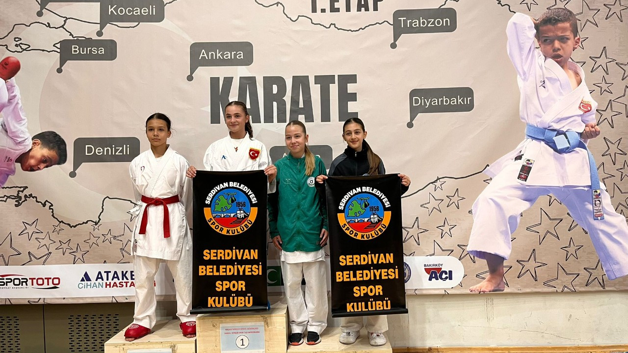 Karate Takımı Türkiye Yıldızlar Ligi’ne 27 Madalya ile Damga Vurdu