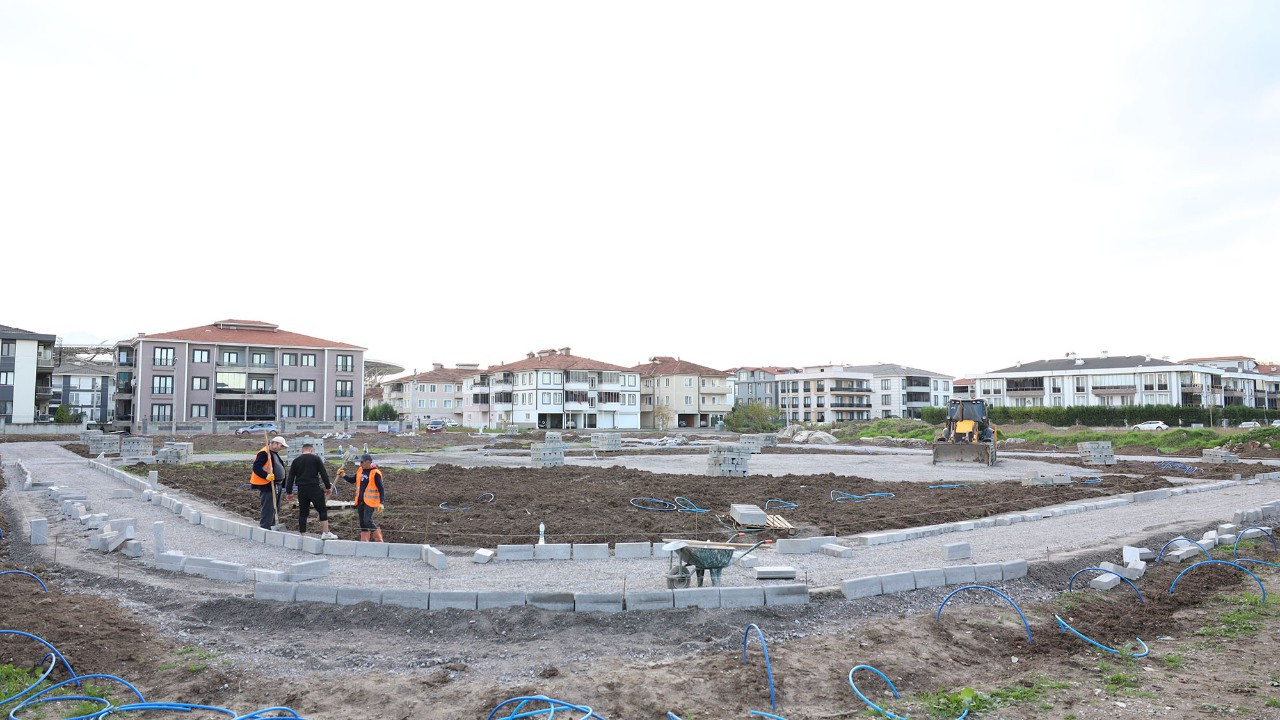 Sürdürülebilir Park’ta Çalışmalar Başladı