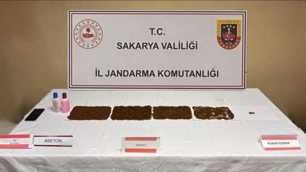 Sakarya Serdivan’da Jandarma Uyuşturucu Operasyonu: 1 Kişi Tutuklandı