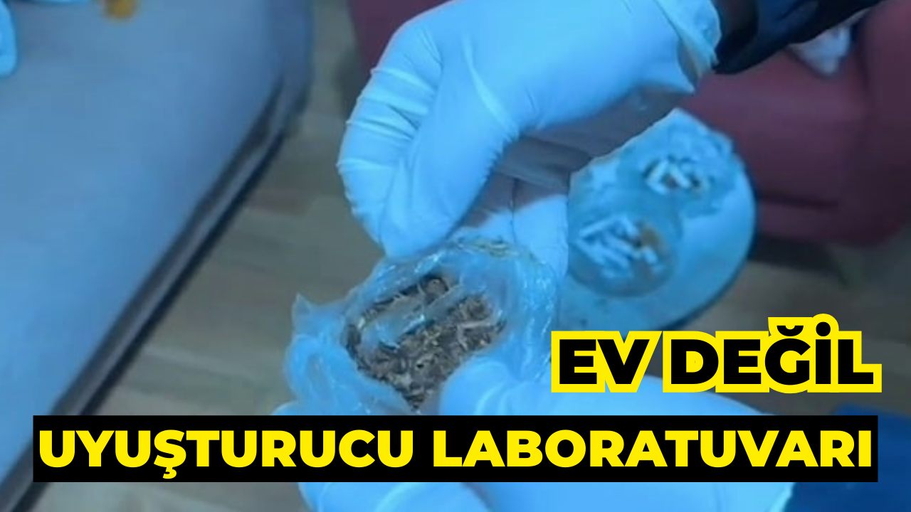 Ev Değil Uyuşturucu Laboratuvarı