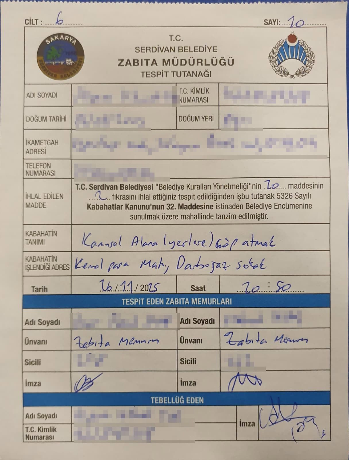 Serdivan’da Zabıta Ekiplerinden Çevre Denetimi - Sayfa 2