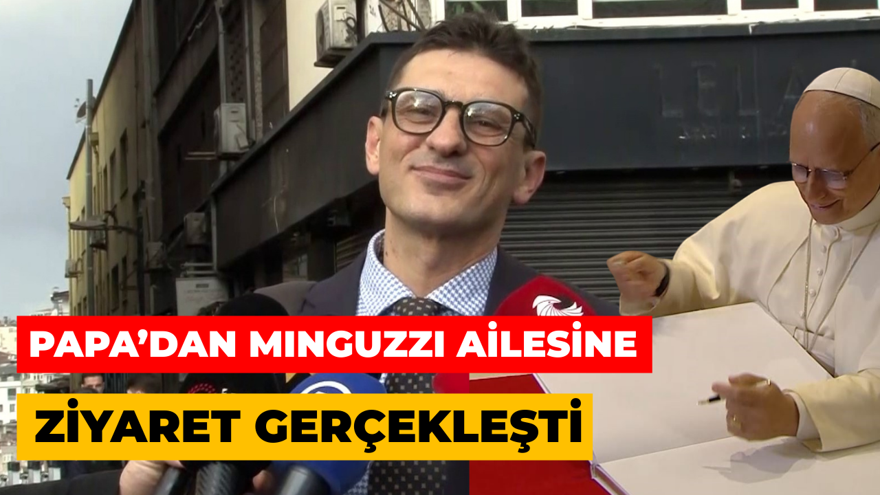 Papa 14. Leo, Mattia Ahmet Minguzzi’nin Ailesiyle Görüştü