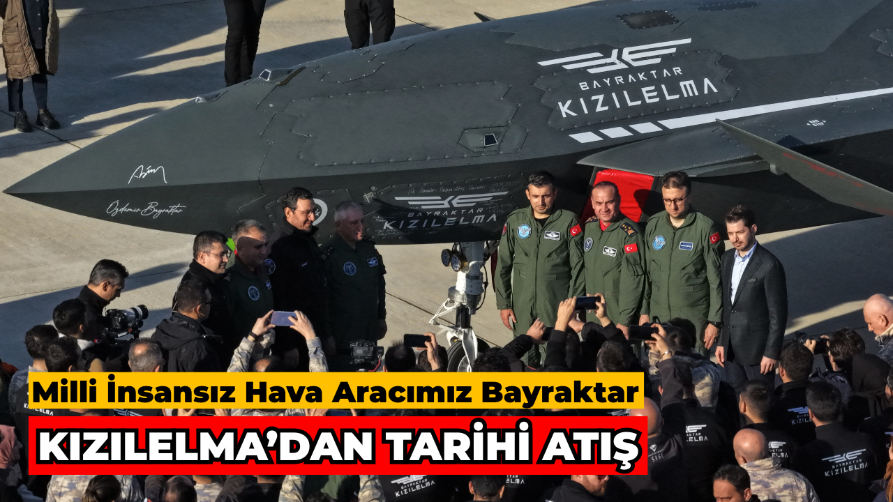 Bayraktar KIZILELMA Tarihi Atış Yaptı