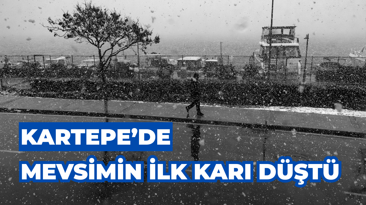 Kartepe’de Mevsimin İlk Karı Düştü