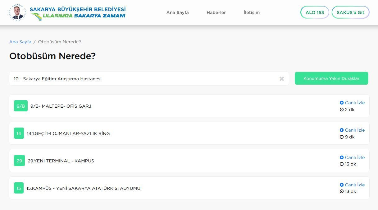 Büyükşehir’den Dijital Hamle: SAKUS ve Canlı Takip Artık Daha Pratik! - Sayfa 3