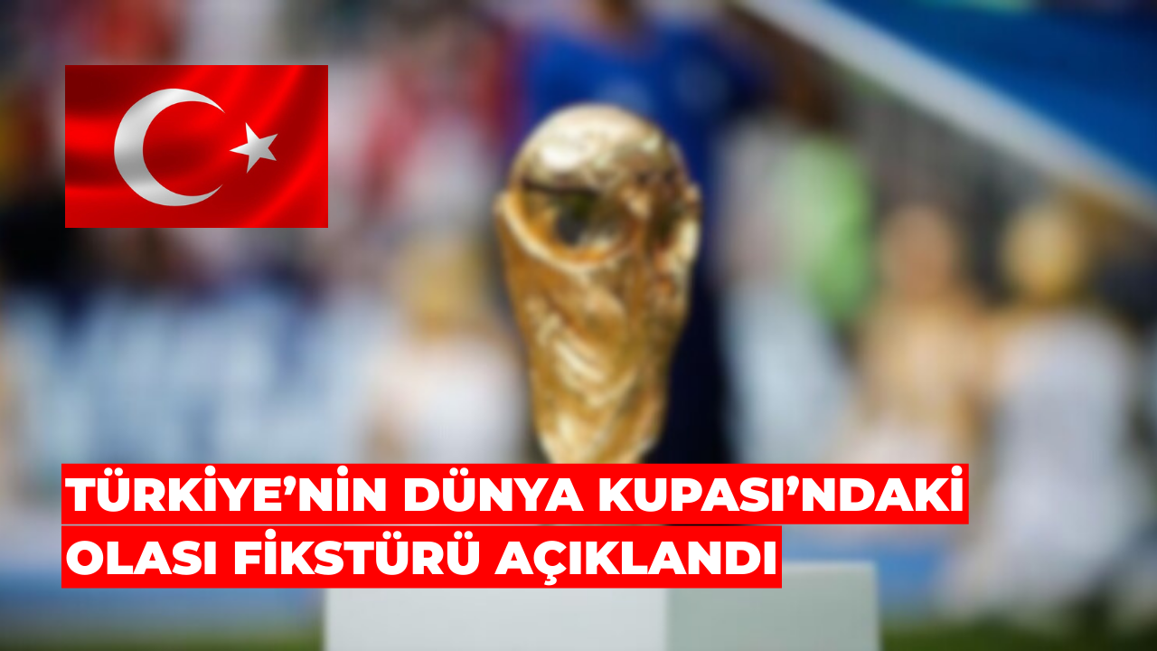 Türkiye’nin Dünya Kupası’ndaki Olası Fikstürü Açıklandı