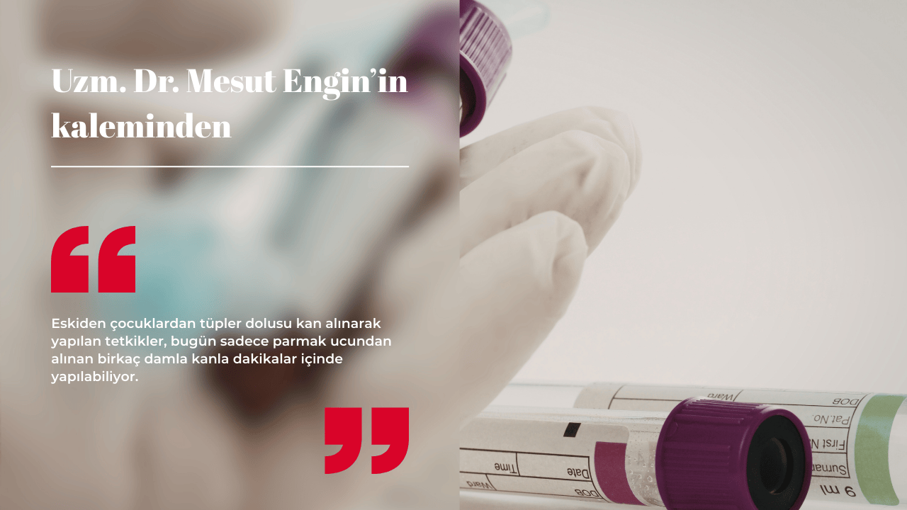 Çocuğunuz Ağlamadan, Damar Açılmadan: Bir Damla Kanla Dakikalar İçinde Hayat Kurtaran Sonuçlar