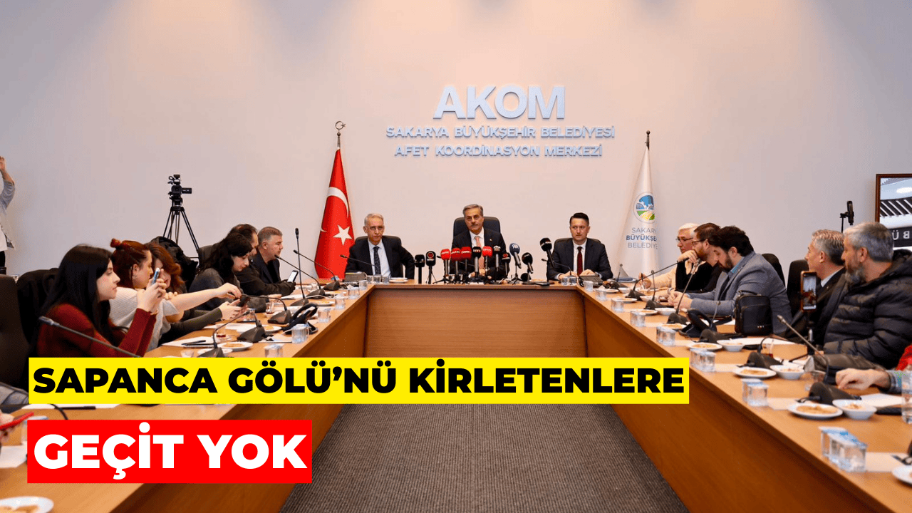 Gölü Kirleten Her Şeye Karşıyız, Tek Derdimiz Sapanca Gölü’nü Korumak