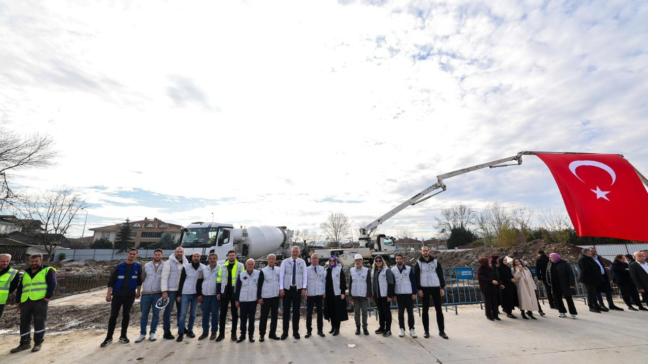 Serdivan’da Yeni Pazar Projesinin Temeli Atıldı