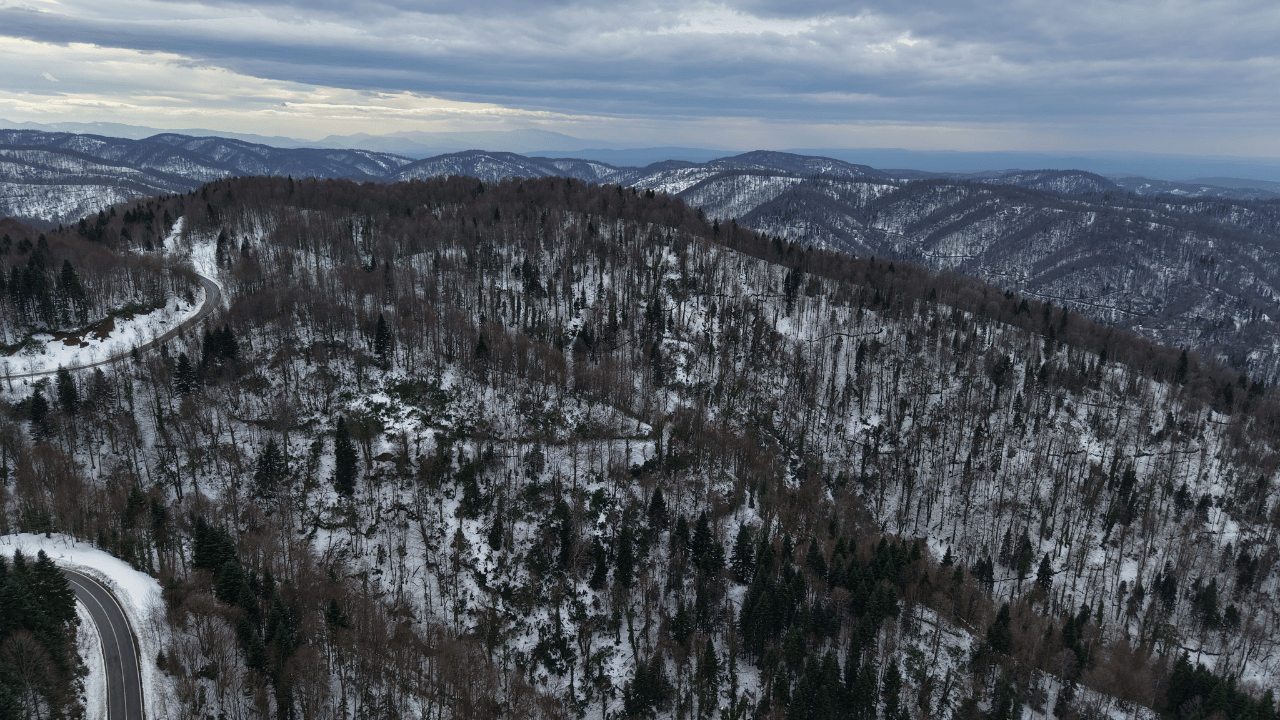 900 Rakımlı Çam Dağı Karla Beyaza Büründü - Sayfa 3