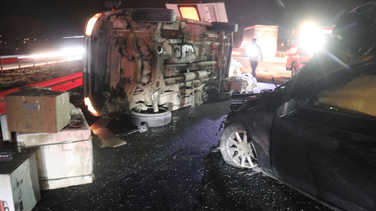 Anadolu Otoyolu’nda Feci Kaza: 1 Ölü, 3 Yaralı - Sayfa 2