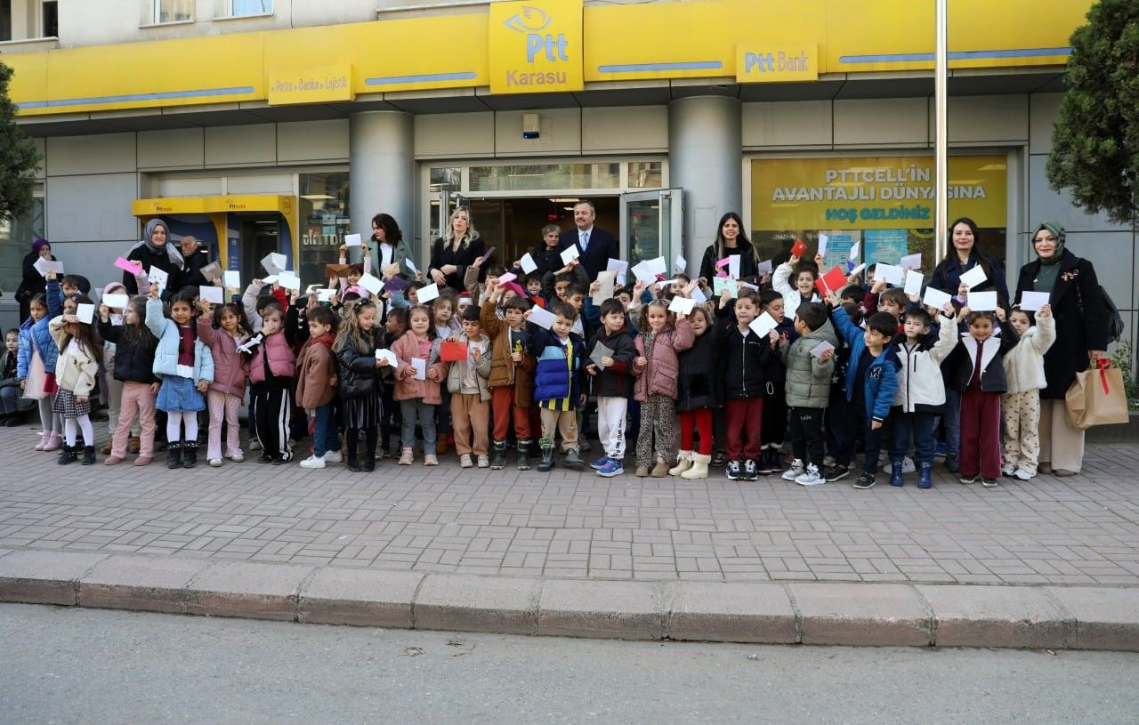 Anaokulu Öğrencilerinden PTT’ye İlk Mektup Ziyareti - Sayfa 3