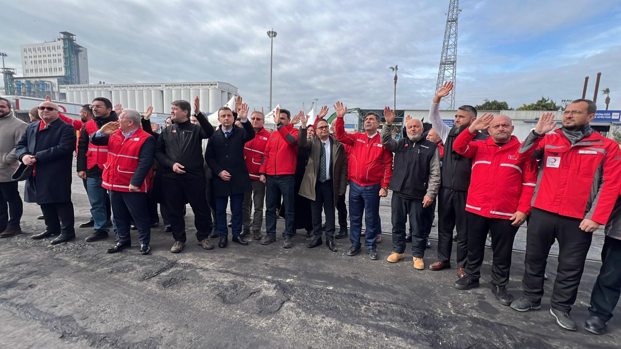 Türk Kızılay’ın 20’nci İyilik Gemisi Gazze İçin Yola Çıktı - Sayfa 1