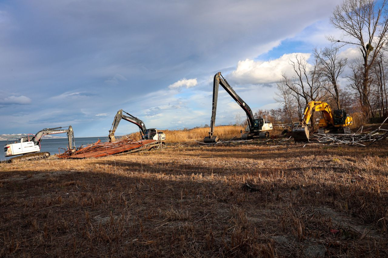 SASKİ: 6 Kilometrelik Hatta Kaçak İskele Ve Yapılar Kaldırıldı - Sayfa 1