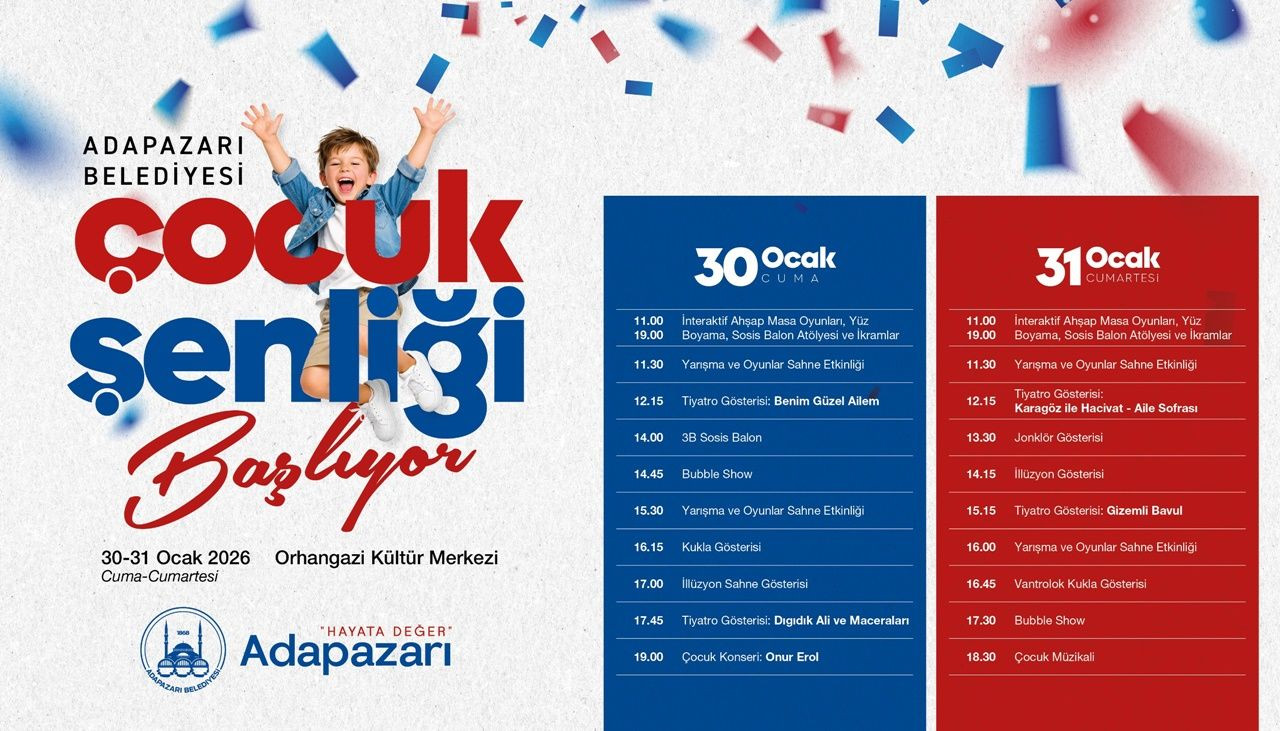 Adapazarı’nda Çocuk Şenliği Coşkusu Başlıyor - Sayfa 2