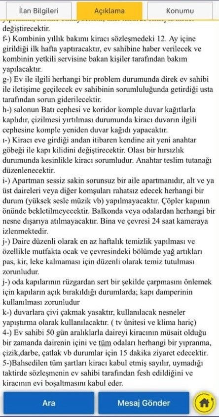 Ev Sahibinden Kiracılara 26 Maddelik Şartname - Sayfa 4