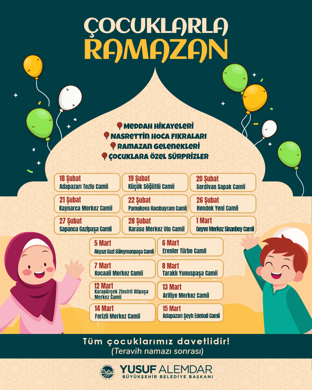 Büyükşehir’in “Çocuklarla Ramazan Neşesi” Etkinlikleri Başlıyor - Sayfa 3