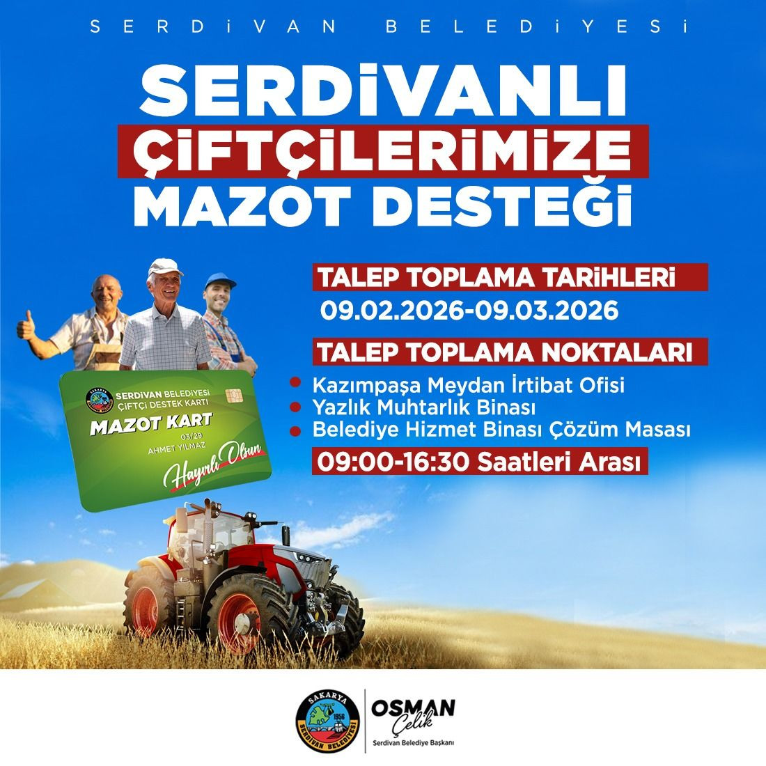 Serdivan’da Mazot Desteği Başvuruları Pazartesi Bitiyor - Sayfa 2