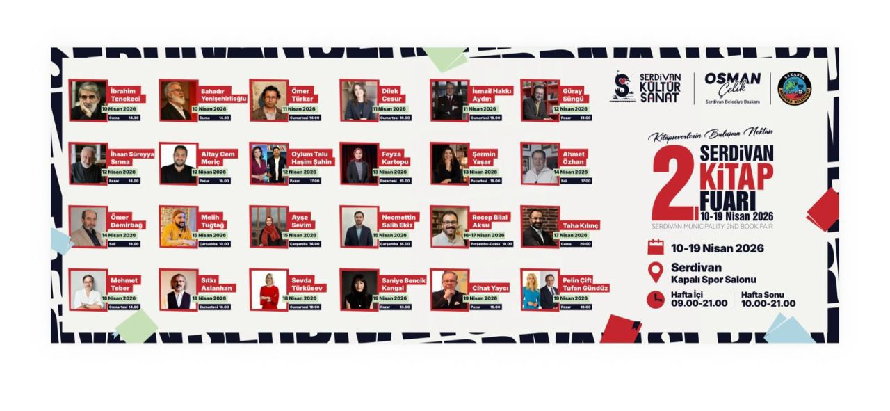 Serdivan Kitapla Buluşuyor: 2 Kitap Fuarı Kapılarını Açıyor - Sayfa 2