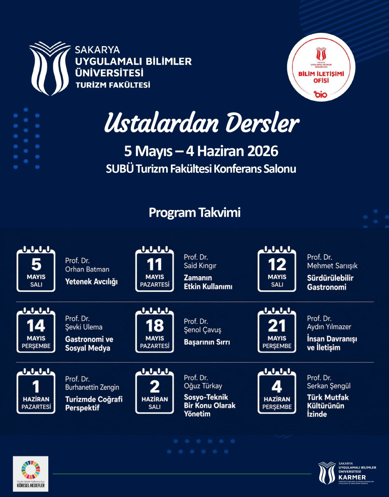 Turizm Fakültesi Profesörleri Vatandaşlarla Buluşacak - Sayfa 1